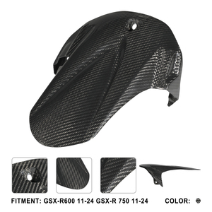 Jfg Chất Lượng Cao Cấp Sợi Carbon Phía Sau Chắn Bùn Cho Xe Máy Màu Đen Phụ Kiện Sợi Carbon Phía Sau Fender Cho GSX-R600 - Product Image 2