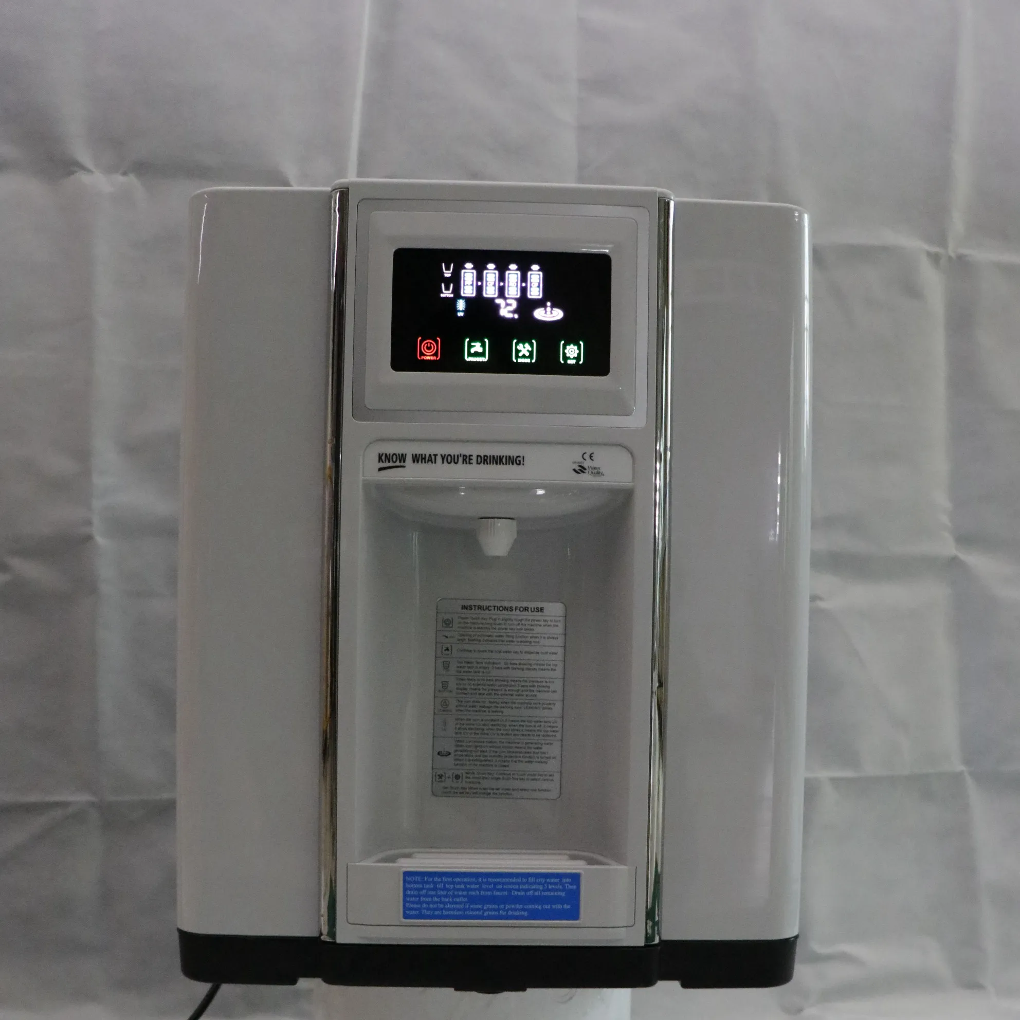 Generador de agua atmosférica de hidrógeno aire a agua