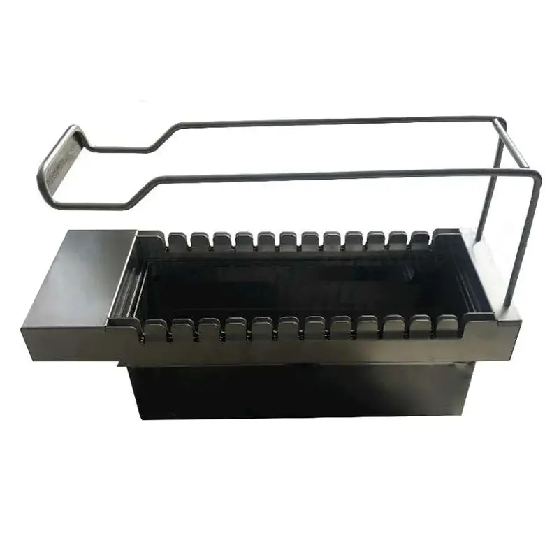 Machine de barbecue en acier inoxydable pour brochettes de viande Four extérieur pour usage domestique Facile à utiliser Magasins d'alimentation