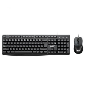 Acer K-030キーボードおよびマウスセット用有線キーボードおよびマウスツーピースオフィスデスクトップコンピューターノートブック - Product Image 1