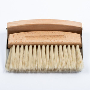 แบบดั้งเดิมโต๊ะที่ตักผงและแปรงแปรงธรรมชาติสำหรับแปรงตาราง - Product Image 5