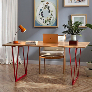 Modern Simple Rectangular Office <strong>Computer</strong> Training Desk Multifunctional Home Furniture with Panel Writing Desk Factory Direct - Product Image 6