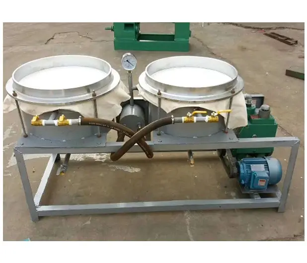 Máquina de alimentos tipo de disco de filtro de vacío para prensa de aceite