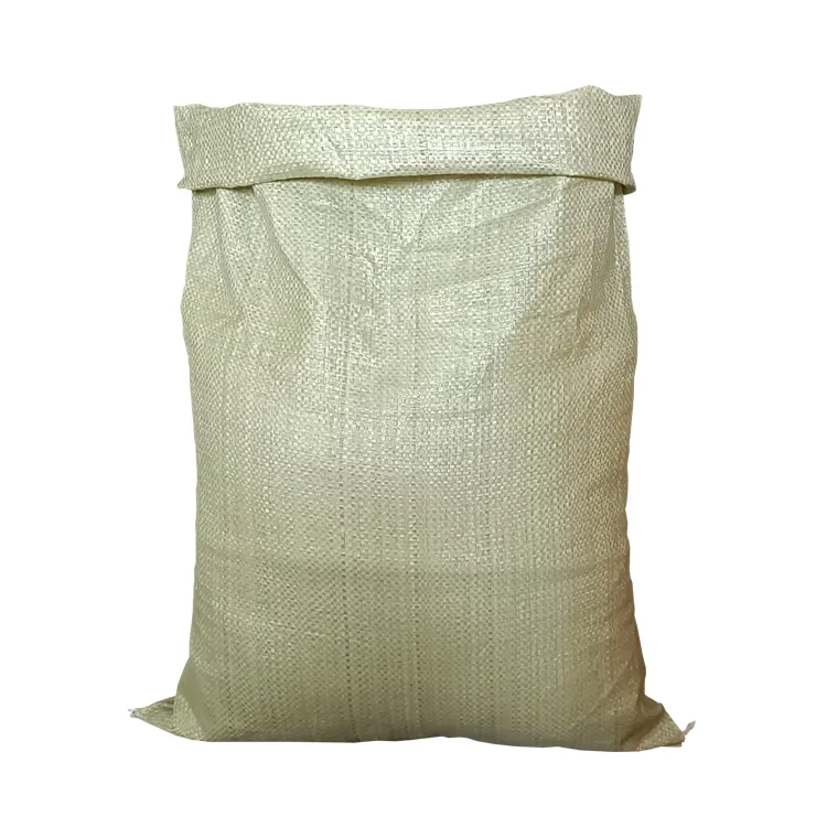 Venda quente Pp Woven Sack Para Multipurpose Cimento Trigo Saco De Armazenamento Reciclável Dobrável Portátil Construção Trash Sack