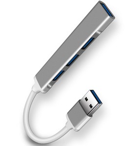 Mini USB 3.0 Hub Aluminum Alloy High-speed Transmission 4 Ports USB Docking Station 2.0 Splitter for Mouse USB Disk Game Console - Product Image 4