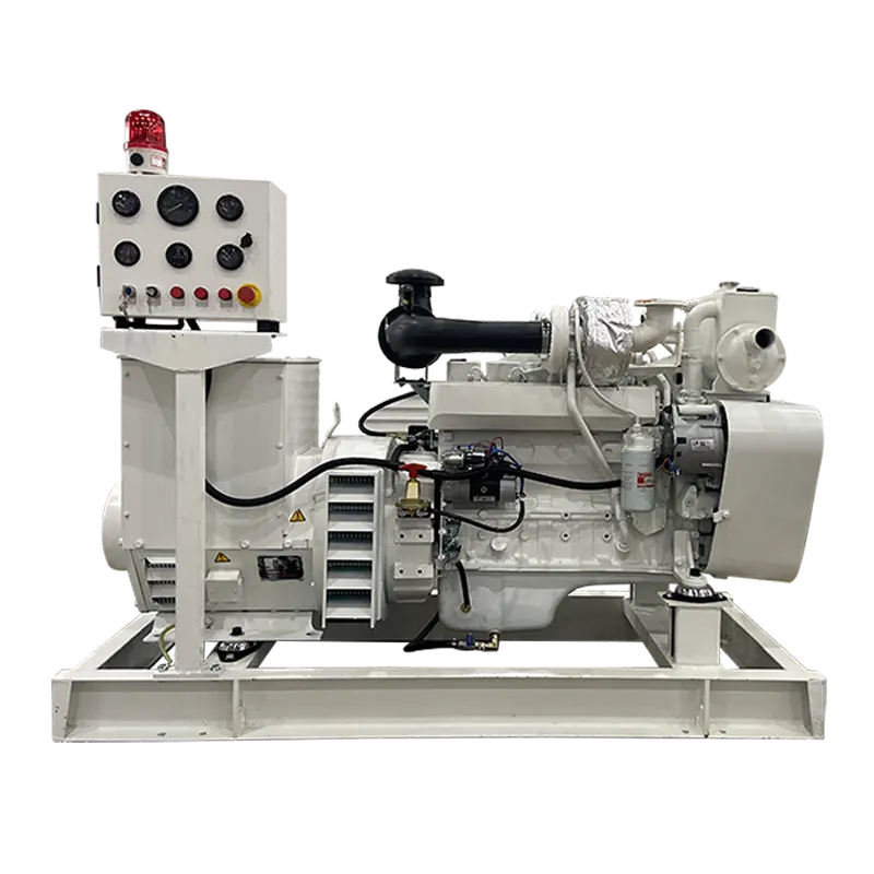 Venda quente 150 250 350 500KW HP gerador marinho diesel para venda com motor Cummins para uso em barco/navio