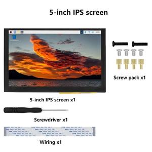 DSI-Display Typ B Himbeer PI 3B/4B Kapazitiver 5-Zoll-DSI-Touchscreen