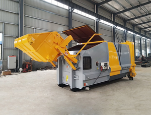 Yeraltı gömülü tip sıkıştırma actor ktör çöp çöp çöp transfer istasyonu mobil sıkıştırma çöp istasyonu - Product Image 4