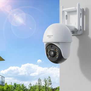 Caméra dôme Starlight 2k PoE Micro intégré supportant une carte sd max 128G xiaovv app connect 4G caméra extérieure - Product Image 3