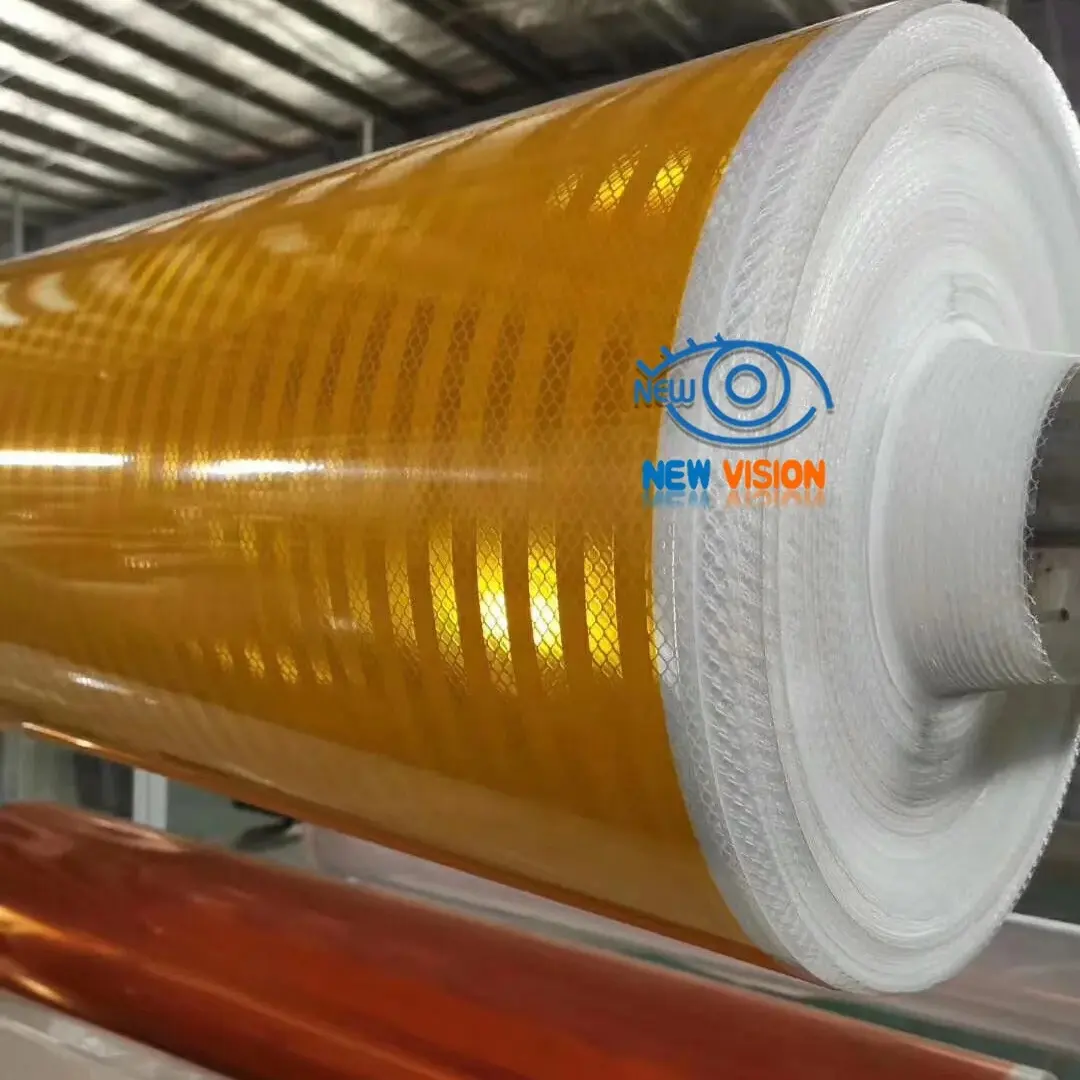 Factory Jumble Roll cinta reflectante de grado de diamante Hoja reflectante para seguridad vial