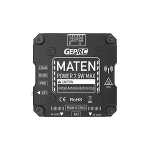 GEPRC MATEN 5.8G 2.5W VTX PRO Video verici FPV sabit kanatlı uzun mesafe Drones 48c iç Fan plastik 2.5W 5.8G 48c - Product Image 1