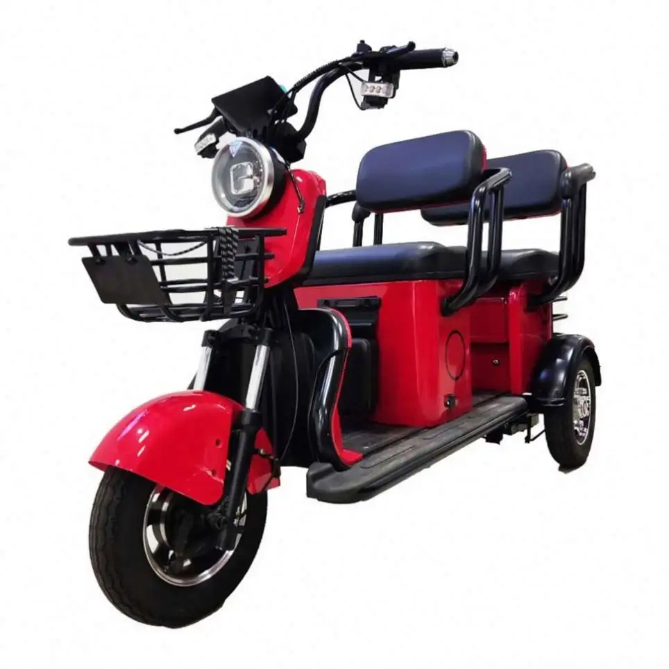 Foldable 27 Inner Spring Hydraulic Shock Absorber Tricycle High Quality 3 Wheel Motorcycle Electric With New Design
