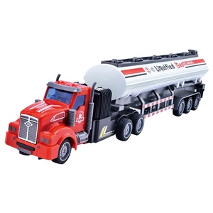 良いデザインシミュレーションモデルおもちゃ4チャンネルRCトラクタートレーラーライト付き - Product Image 1