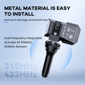 4 unids/set MUCAR VENU 5 TPMS Sensor Monitor de presión de neumáticos de coche probador 315MHz y 433MHz herramienta de reparación de neumáticos aprendizaje/activación/programación - Product Image 3