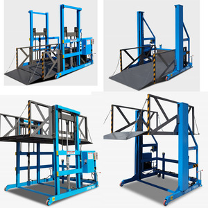 Plataforma elevadora de carga y descarga descargador móvil 2T3T muelle almacén plataforma de descarga vertical