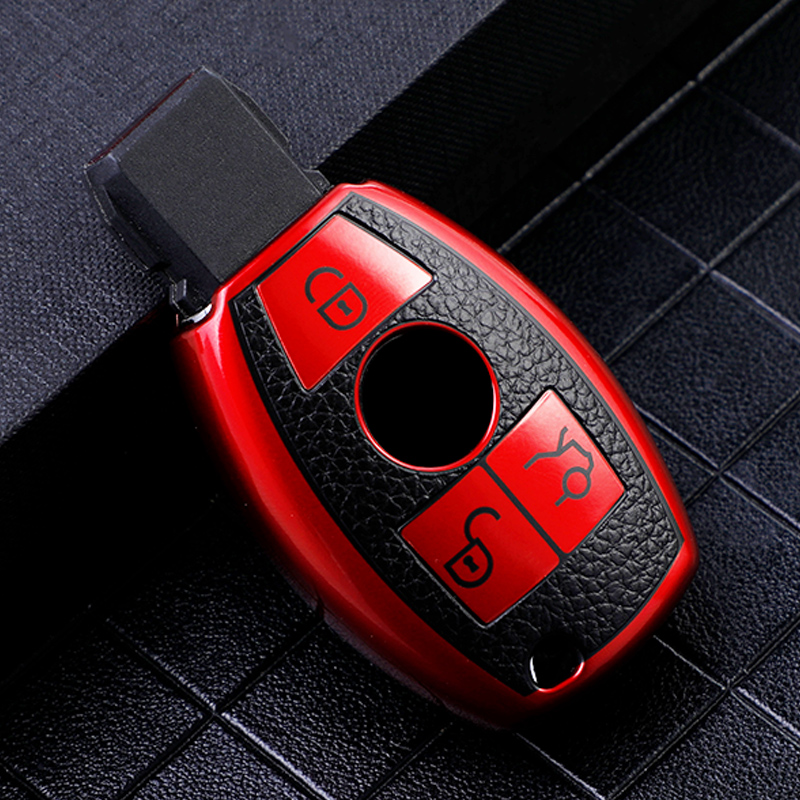 Couverture à 3 boutons-Rouge