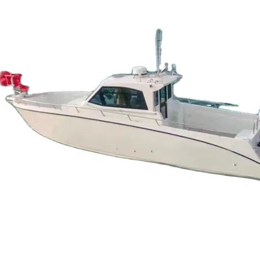 Aluminum Fishing Boat Fishing Vessel Ce Certificated 6.5m 21.4ft Family Fishing Welded Aluminum Alloy (DNV 5083) Gas / LPG