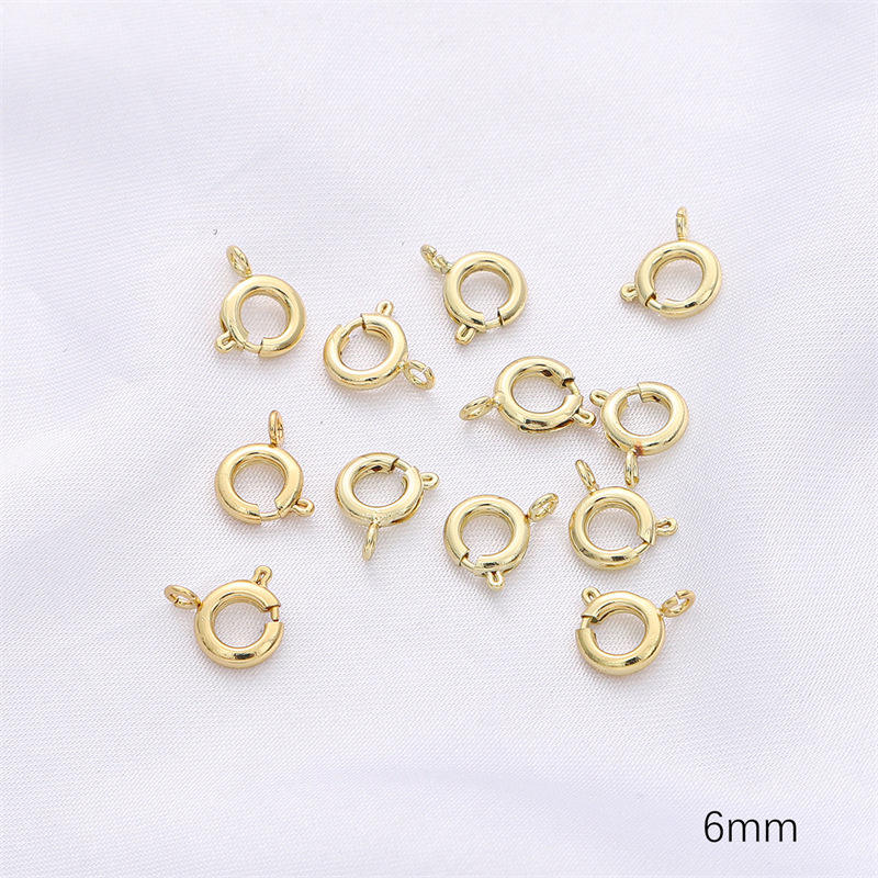 6MM 14K GOLD 1PC