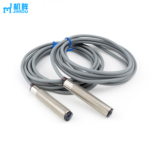 JIMOU M12 M18 Sensores ópticos Cilíndrico Roscado Fotoeléctrico Sensor pasante de haz fotoeléctrico de tres hilos de DC10-30V - Product Image 5