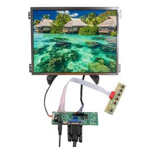 Pantalla LCD de 10,4 pulgadas, Panel LCD con placa controladora VGA, brillo de VS104T-004A, 10,4 pulgadas, 1024X768, 600nit