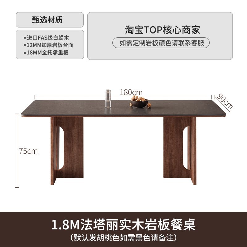 mesa de comedor de 1,8m
