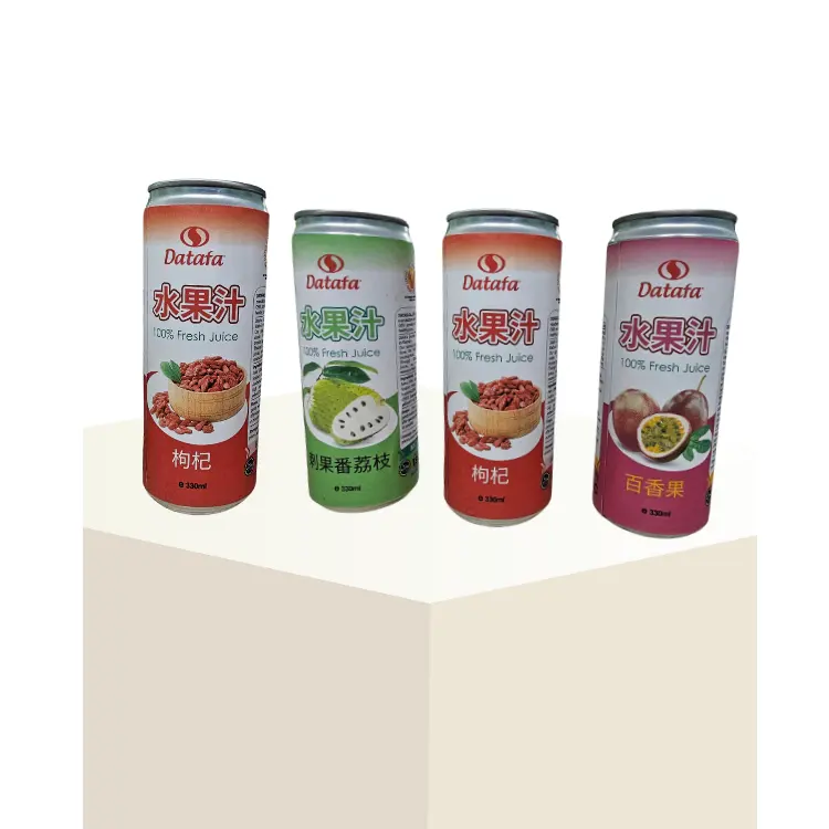 Fruit Juice Datafa Using For Drink Juice Bottles Juice Concentrate Customized Logo Carton Box Vietnamese Manufacturer