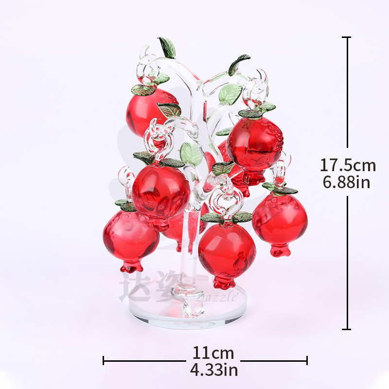 8 pomegranate trees