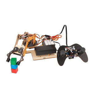 Simulazione industriale intelligente Kit Robot di fabbrica per Arduino ESP32 STEM Education con trasportatore e pannello di controllo - Product Image 1