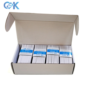 PVC酒店rfid卡白色空白卡专业工厂翻盖加厚RFID钥匙卡 - Product Image 5