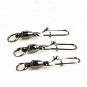 素敵なスナップ深海釣りスイベルコネクタ付きのホット販売ステンレス鋼ヘビーデューティーボールベアリングスイベル