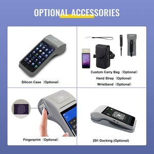 Z91 Mobile Handheld Pos Terminal with <strong>Android</strong> 11.0 for Packing Ticket Restaurant Ordering <strong>System</strong> - Product Image 6