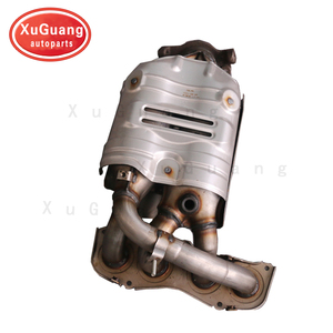 XG-AUTOPARTS Twin Cat Manifold Catalytic Converter หัวสำหรับ TOYOTA Estima Mk.2 2.4L - Product Image 3