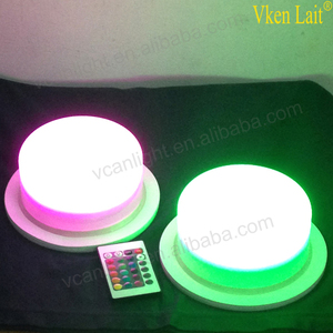10個175mmマルチカラーLEDライト車内または家具内蔵リモコン付き明るい - Product Image 3