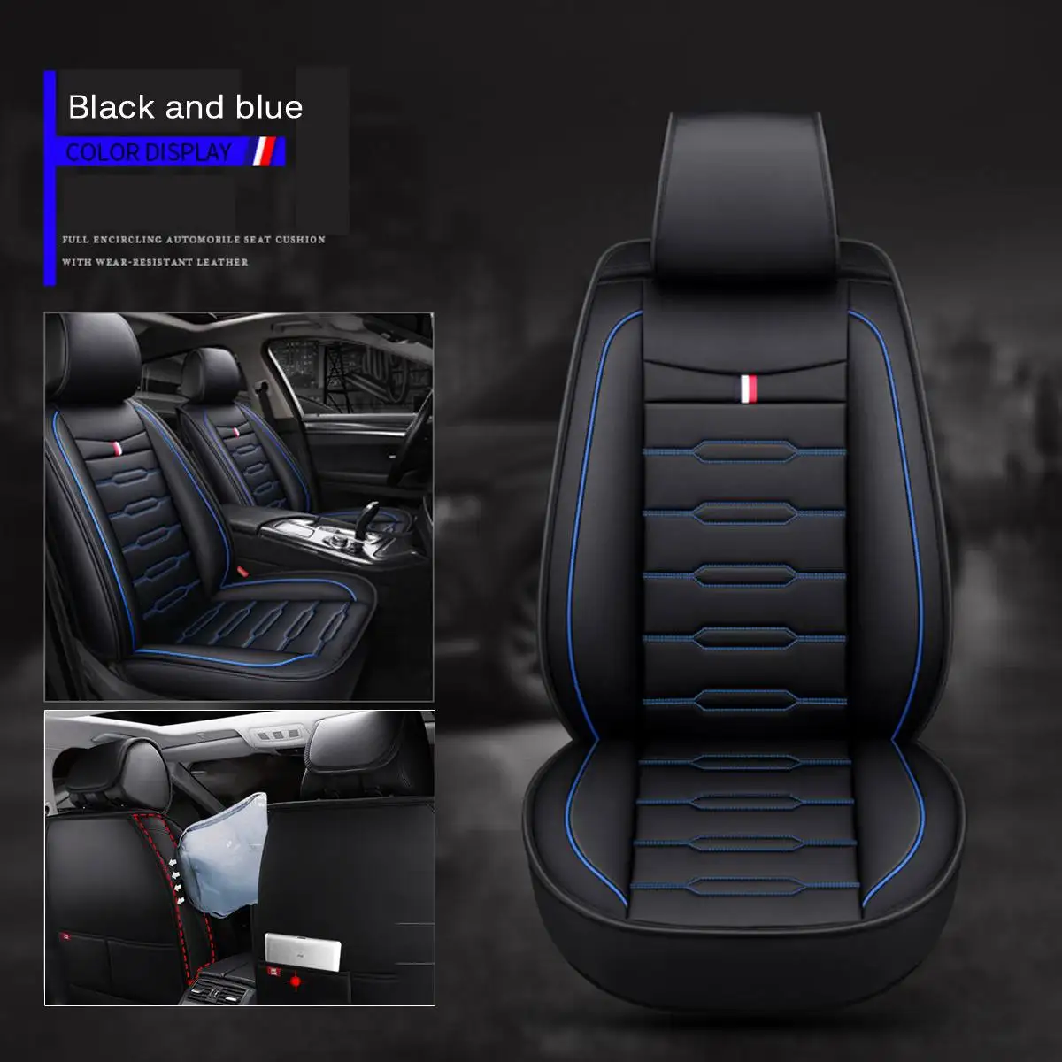 black blue