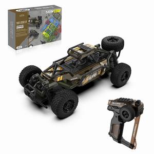 1:18 ölçekli kök radyo kontrol oyuncaklar RC uzaktan kumanda oyuncak Rc araba DIY montaj kiti çocuklar için - Product Image 6