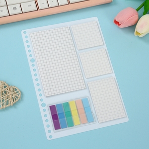 <strong>Sticky</strong> <strong>Notes</strong> Set Lined Grid Dotted <strong>Sticky</strong> <strong>Notes</strong> Transparent Tabs Self-Stick <strong>Memo</strong> Pad for Annotation School Office Supplies Home - Product Image 4