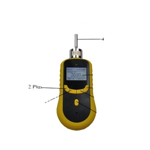 SKZ1050-C2H6O tragbare Handheld elektro chemische Prinzip Ethyl alkohol C2H6O 0-1000ppm Gas Monitor Analysator Detektor - Product Image 1