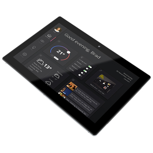 2025 настенное крепление Android Tablet 10,1 дюймов сенсорный экран алюминиевый ЖК-дисплей с RJ45 порт смывное крепление панель управления 450 nits - Product Image 3