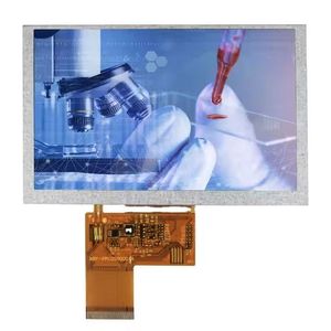 Módulo de pantalla táctil TFT LCD interactivo de 5 pulgadas, precio bajo, Panel transmisivo 800*480 con alto brillo - Product Image 5