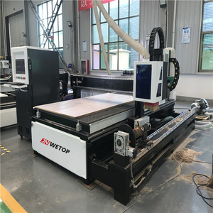 Cambiador de herramientas automático 1530 ATC 4 Axis CNC Router con rotativo lateral Precio competitivo Mach3 NC Studio Richauto DSP Sistemas de control - Product Image 1