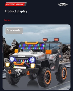 Electric <strong>Four</strong>-Wheel Drive Ride-On Vehicle Off-Road Parent-Child Play Fun Plastic Toy for Girls 5-7 <strong>Years</strong> with MP3 Function - Product Image 6