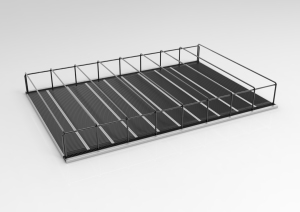 Mát Con lăn siêu thị kỹ thuật số bán lẻ Kệ quản lý Divider Pusher hệ thống Acrylic Kệ con lăn theo dõi hệ thống - Product Image 6