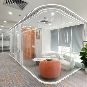 Nhà máy cung cấp giá thấp nhất Chất lượng cao văn phòng máy trạm vách ngăn kính phân vùng pinboard phân vùng Máy Trạm - Product Image 3