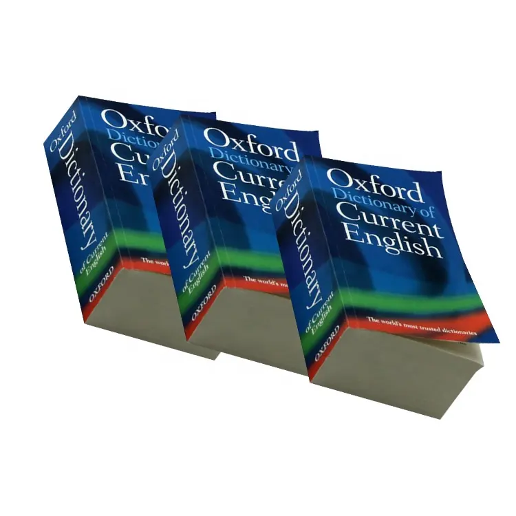 قوانغتشو مصنع الصين طباعة الكتب مصنع مخصص أكسفورد قاموس اللغة الإنجليزية