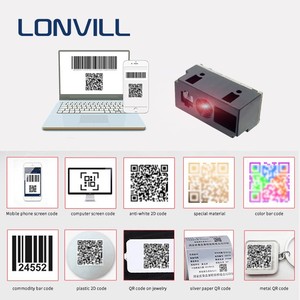 Scanner di codici a barre con integrazione leggera di LONVILL per Scanner di codici Qr Arduino 2D per la raccolta tariffe di automazione - Product Image 6
