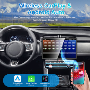 NaviHua 13.3&quot; Touch Screen Multimedia Android Car Radio for <strong>Jaguar</strong> XF XFL 2016 2020 Auto Carplay GPS Navigation Headunit Upgrade - Product Image 3