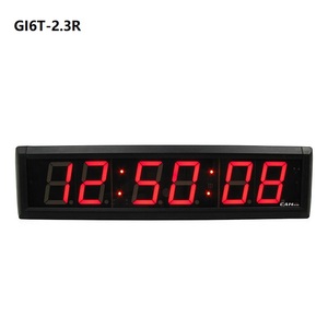 YIZHI GI6T-2.3R uso domestico 2.3 pollici 6 cifre digitale conto alla rovescia LED orologio da parete telecomando multifunzione Meeting Timer - Product Image 6
