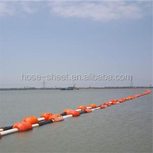 Marine Muddy Water <strong>Dredging</strong> Projects Sand Winning Applications HDPE on Board <strong>Dredging</strong> <strong>Pipelines</strong> Rubber Hose with Floaters - Product Image 5