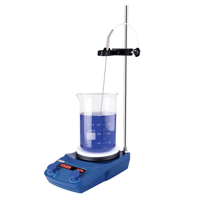 5 Inch Ronde Top Stirrer LED Digitale Laboratorium Magneetroerder zonder kookplaat