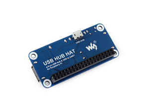 Waveshare Raspberry Pi Zero WH pacchetto D Kit di sviluppo con HUB USB HAT adattatore di alimentazione Micro SD Card - Product Image 4